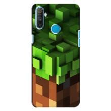Чохол Майнкрафт на Realme C3 (AlphaPrint) Minecraft (текстура Майнкрафт)