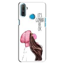 Чехол с печатью для Realme C3 - (Мода) (AlphaPrint) (Коронавирус)