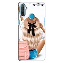 Чехол с печатью для Realme C3 - (Мода) (AlphaPrint) (Путешествие)