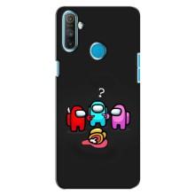 Чехол Амонг Ас для Realme C3 (AlphaPrint) (Импостер)