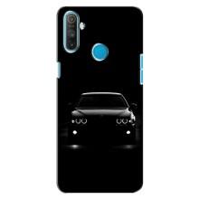 Чехол для Реалми С3 - с принтом БМВ (AlphaPrint) (Машина BMW)