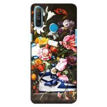 Чехол для Realme C3 - с принтом Найк (AlphaPrint) (Стиль Найк)