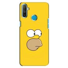 Чехол с Симпсонами для Realme C3 (VPrint) (Гомер)