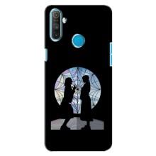 Чехлы Венсдей на Realme C3 Уэнсдей (AlphaPrint) (комната Уэнздей)