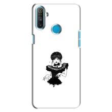 Чехлы Венсдей на Realme C3 Уэнсдей (AlphaPrint) (танец Уэнздей)