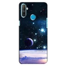Космические Чехлы для Реалми С3 (VPrint) (Космический вид)