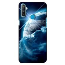 Космические Чехлы для Реалми С3 (VPrint) (Земля с космоса)