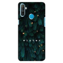 Новогодние, Праздничные Чехлы для Realme C3 - 2024 год – Winter