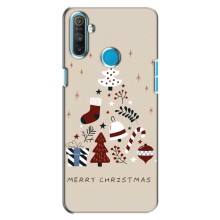 Рождественские Чехлы для Realme C3 (VPrint) (Merry Christmas)