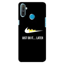 Силиконовый Чехол на Realme C3 с картинкой Nike (Later)