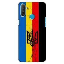 Украинские Чехлы для Realme C3 с картинкой УПА (AlphaPrint) (Прапор УПА)