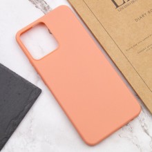 Силиконовый чехол Candy для Realme C30 – Rose Gold