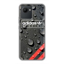 Чехлы Адидас для Realme C30 (AlphaPrint) (Адидас принт)