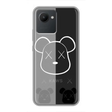 Чехлы для Realme C30 - Bearbrick Louis Vuitton (PREMIUMPrint) (БеарБрик глаза)