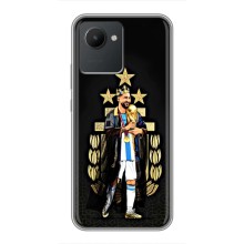 Чохли для Realme C30 (Leo чемпіон) (AlphaPrint) (Мессі Король)