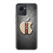 Чехлы ГУЧЧИ для Реалми С30 (AlphaPrint) (Apple gucci)