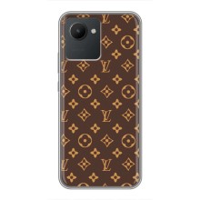 Чохли Луі Вітон для Realme C30 (AlphaPrint - LOUIS VUITTON) (фон LOUIS VUITTON)