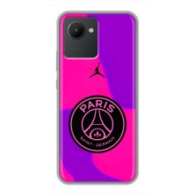 Чехлы PSG для Realme C30 (AlphaPrint) (яркий ПСЖ)