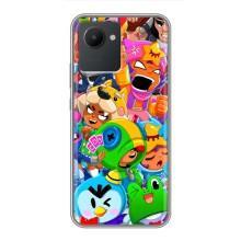 Чехлы Brawl Stars для Realme C30 (AlphaPrint)