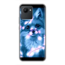 Чехлы с картинкой Лисички для Realme C30 (VPrint) (Яркая лисичка)