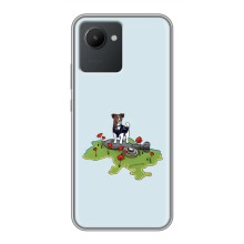 Чехлы с картинкой собаки Патрон для Realme C30 (AlphaPrint) (Сапер Пес)