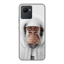 Чехлы с Обезьянами NFT для Realme C30 (AlphaPrint) (обезьяна NFT в тату)