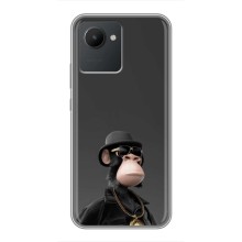Чехлы с Обезьянами NFT для Realme C30 (AlphaPrint) (Обезьяна NFT)