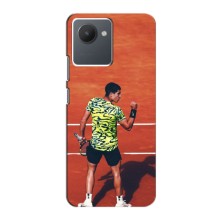 Чехлы с принтом Спортивная тематика для Realme C30 – Алькарас Теннисист