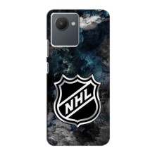 Чехлы с принтом Спортивная тематика для Realme C30 – NHL хоккей