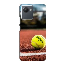 Чехлы с принтом Спортивная тематика для Realme C30 (Теннисный корт)