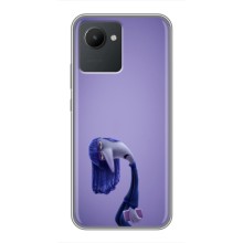 Чехол Головоломка для Realme C30 - (AlphaPrint) (Хандра)