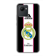 Чехол для Realme C30 с принтом (Лого Real Madrid)