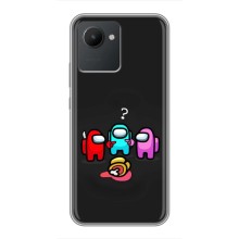 Чехол Амонг Ас для Realme C30 (AlphaPrint) (Импостер)
