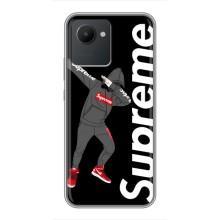 Чехол для Realme C30 с картинкой Supreme (AlphaPrint)