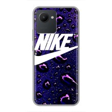 Чехол для Realme C30 - с принтом Найк (AlphaPrint) (Найк принт)