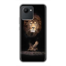 Чехол со Львом для Realme C30 (VPrint) (Лев)