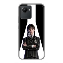 Чехлы Венсдей на Realme C30 Уэнсдей (AlphaPrint) (W-Wednesday)
