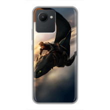 Чохол дракон Беззубик для Realme C30 – Політ Беззубика