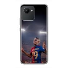 Чехол с футболистом Ламин Ямаль Realme C30 – Ямаль на стадионе