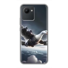 Чохол з мемом Тралалело тралала на Realme C30 (Бомбардіні гусіні)