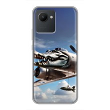 Чохол з мемом Тралалело тралала на Realme C30 (Бомбардіро крокоділо)