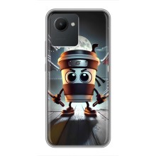 Чохол з мемом Тралалело тралала на Realme C30 (Капучіно асасіно)