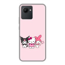 Чехол с персонажем Куроми на Realme C30 – Куроми Мелоди Китти