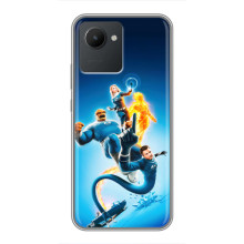 Чохол з принтом Фантастична четвірка для Realme C30 – Фантастична 4-ка