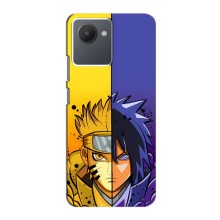 Купить Чехлы на телефон с принтом Anime для Реалми С30 (Naruto Vs Sasuke)