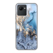 Мраморний чехол на Realme C30 (VPrint) (Ніжний мрамор)
