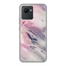 Мраморний чехол на Realme C30 (VPrint) (Пурпурний Мрамор)