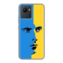 Украинские Чехлы для Realme C30 с картинкой УПА (AlphaPrint) (Степан Бандера)