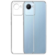 TPU чехол Epic Transparent 1,5mm Full Camera для Realme C30s – Прозрачный