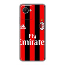 Чехлы для Realme C30s (VPrint) - Футбольные клубы (Milan)